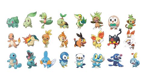 Best Starter Pokemon .